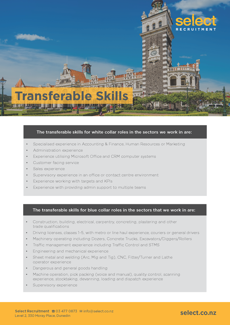 Transferable Skills